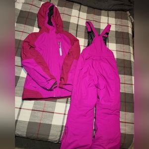 Girls snow suit with Coat